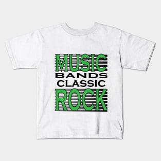 music bands classic rock Kids T-Shirt